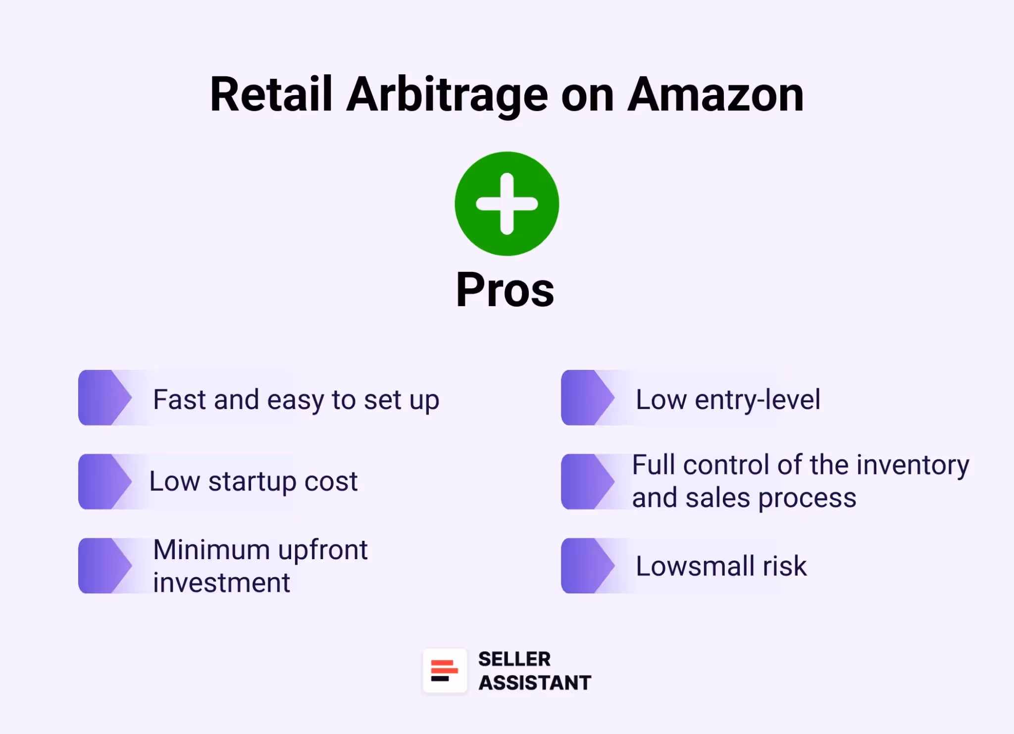 Pros of Amazon retail arbitrage