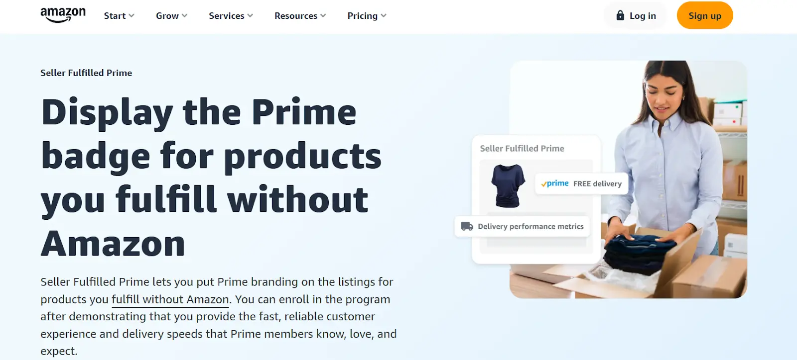 Программа Seller Fulfilled Prime