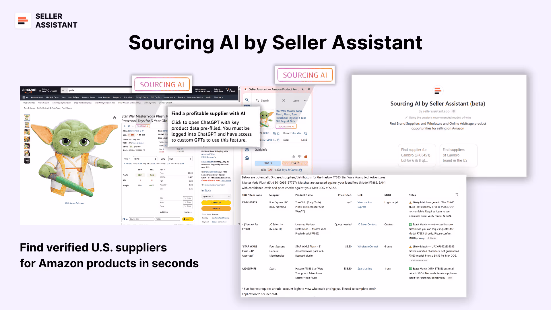 Sourcing AI by Seller Assistant