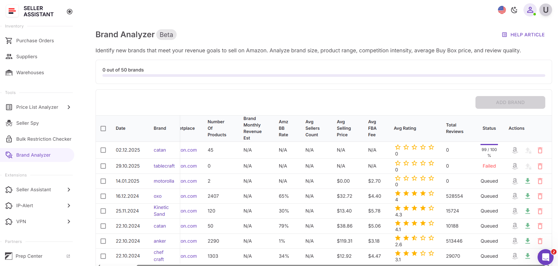 Espere a que se complete el análisis