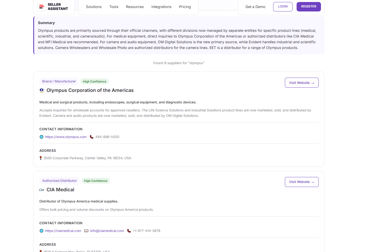 Revisar los resultados de los distribuidores