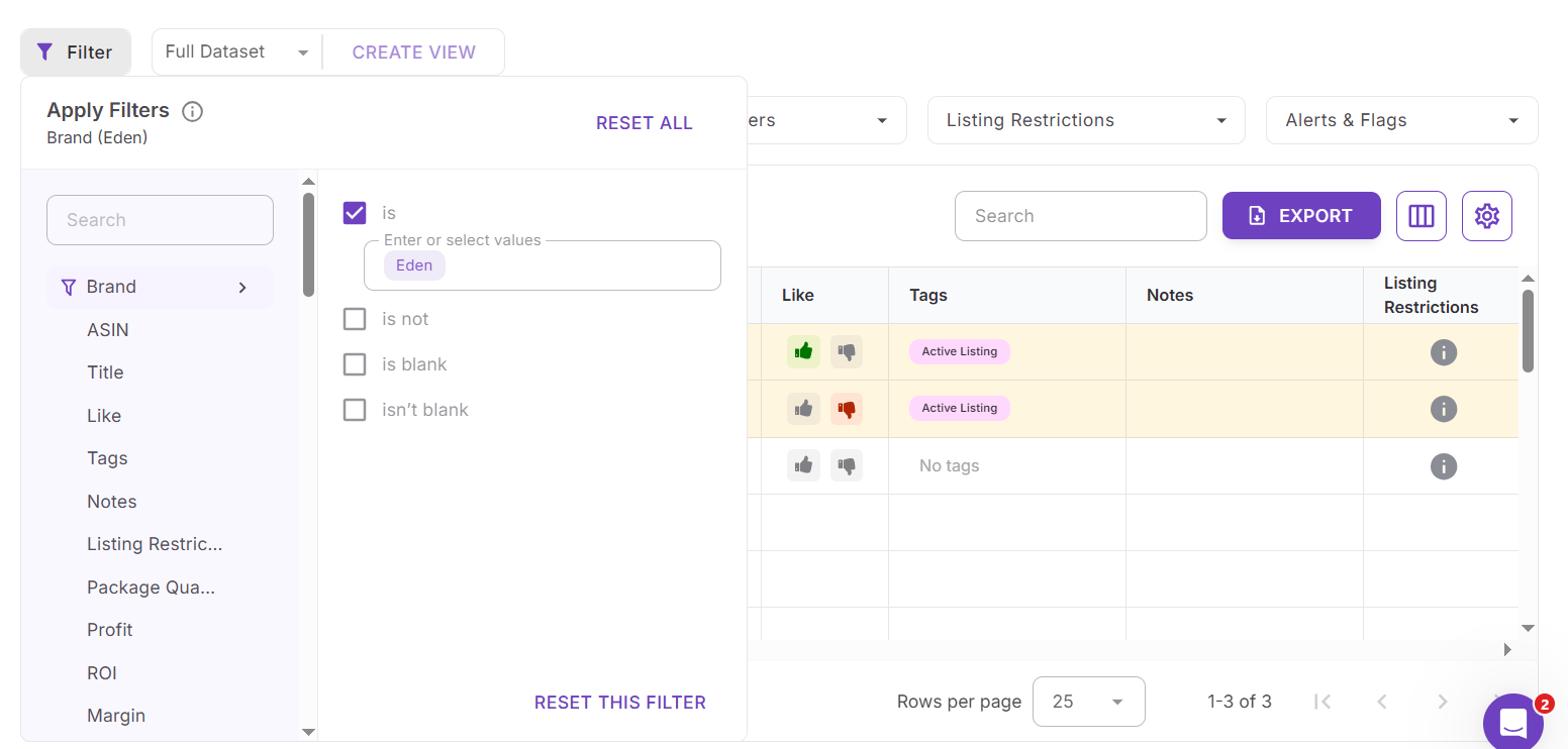 Marka ve kategoriye göre hassaslaştırın