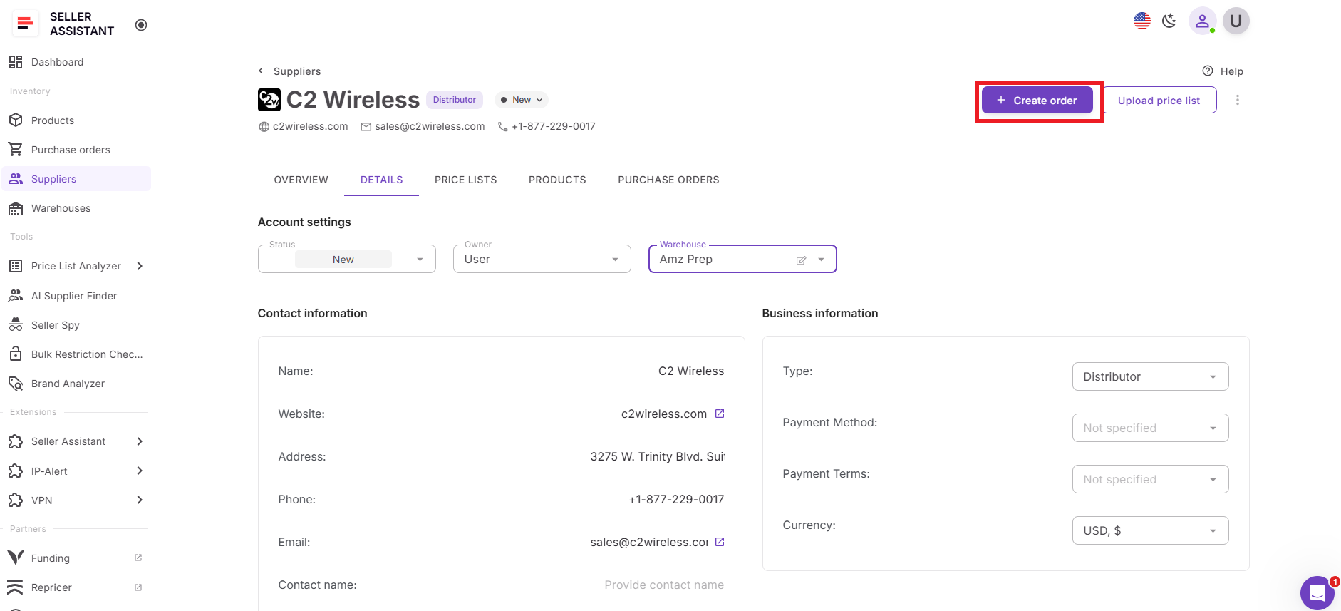 Adım 7. Satın alma siparişleri oluşturun