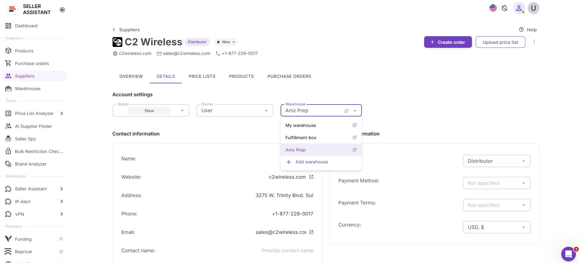 Step 5. Link routing details
