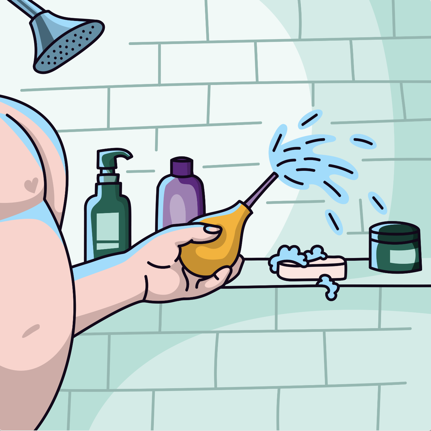 How to clean your butt before anal