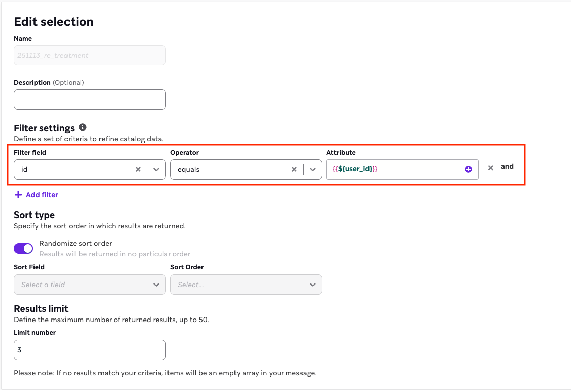 babitalk-catalog-selection-example