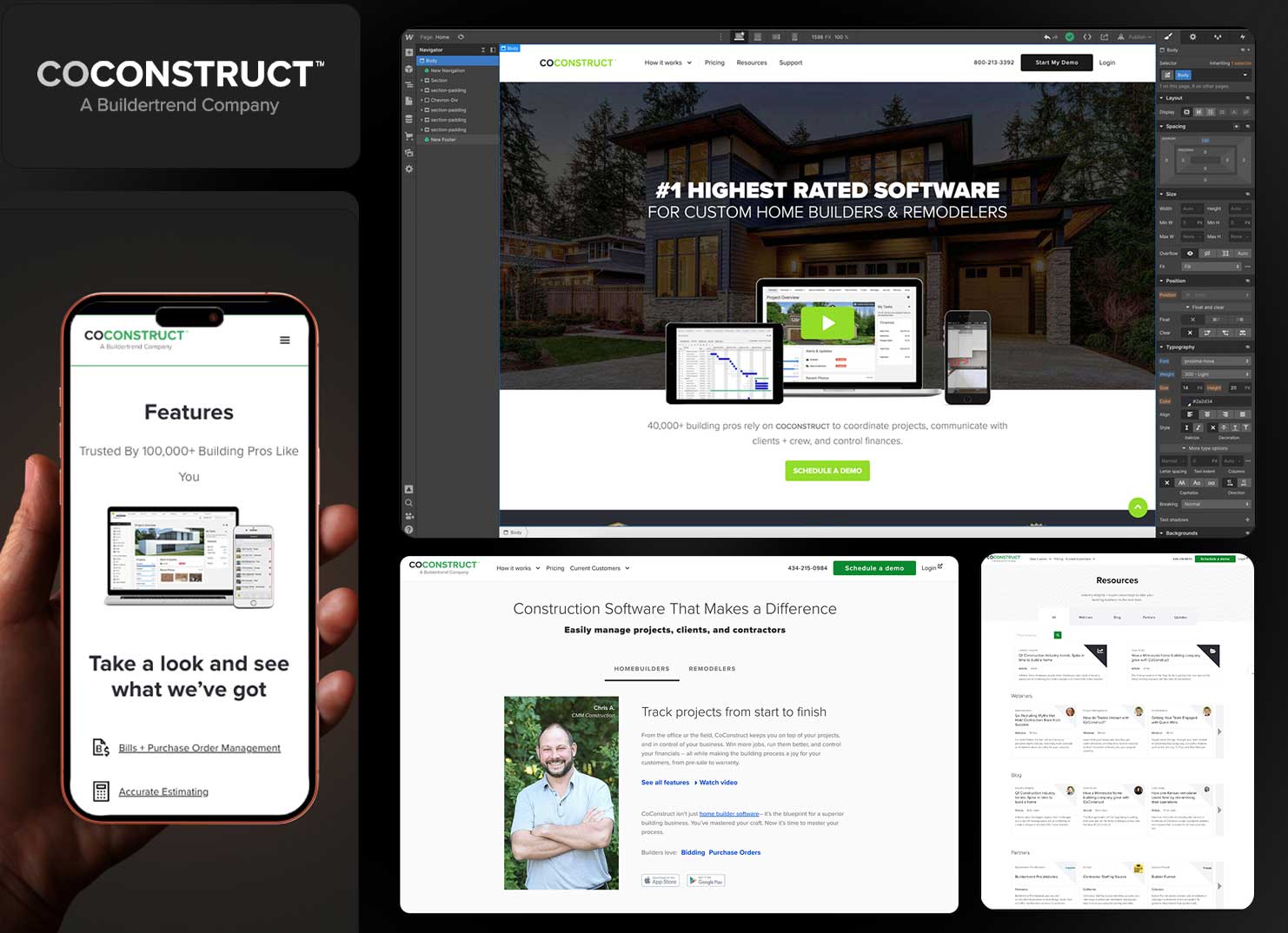 Wordpress to Webflow migration CoConstruct - Elena Gillis