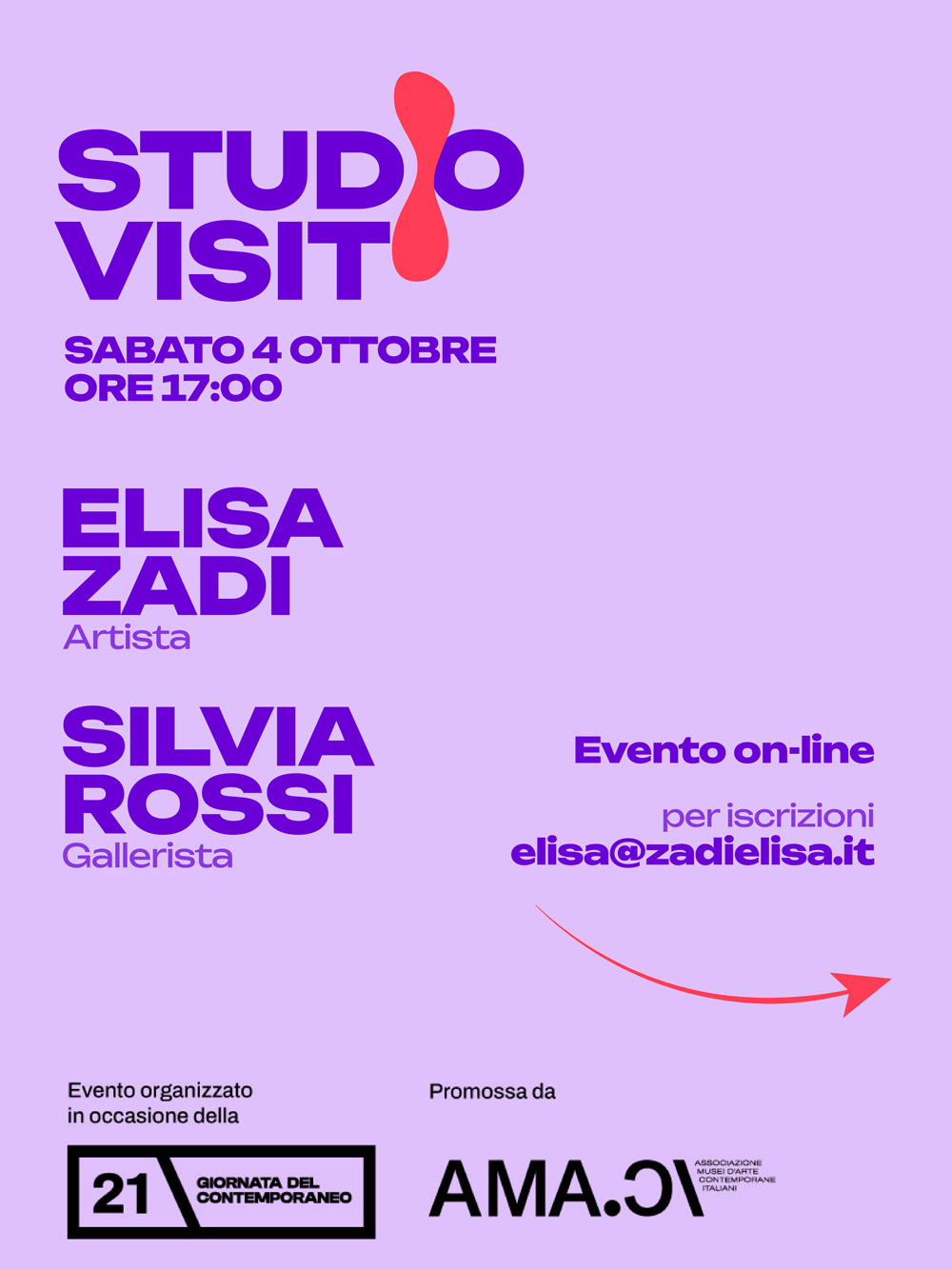 Studio visit - 21° Giornata del Contemporaneo