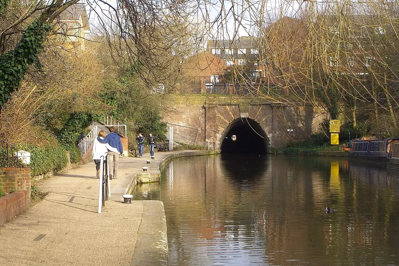 Boats on Regent's Canal Camden