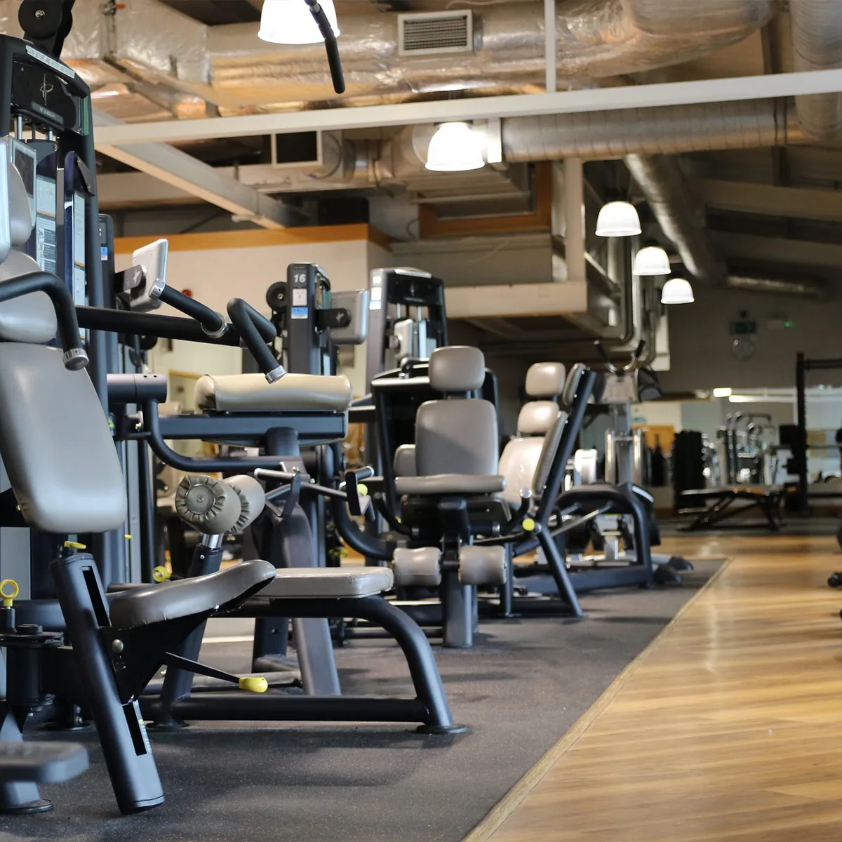 The calisthenics section of the Hive Gym in Edgware.