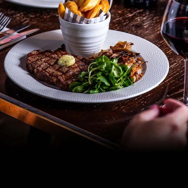 Modern European interior at The Orange Tree in Totteridge.