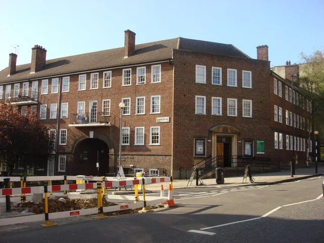 Inside view of West Hampstead Library.
