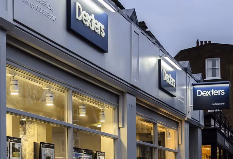 Outside of Douglas Martin in Hendon.