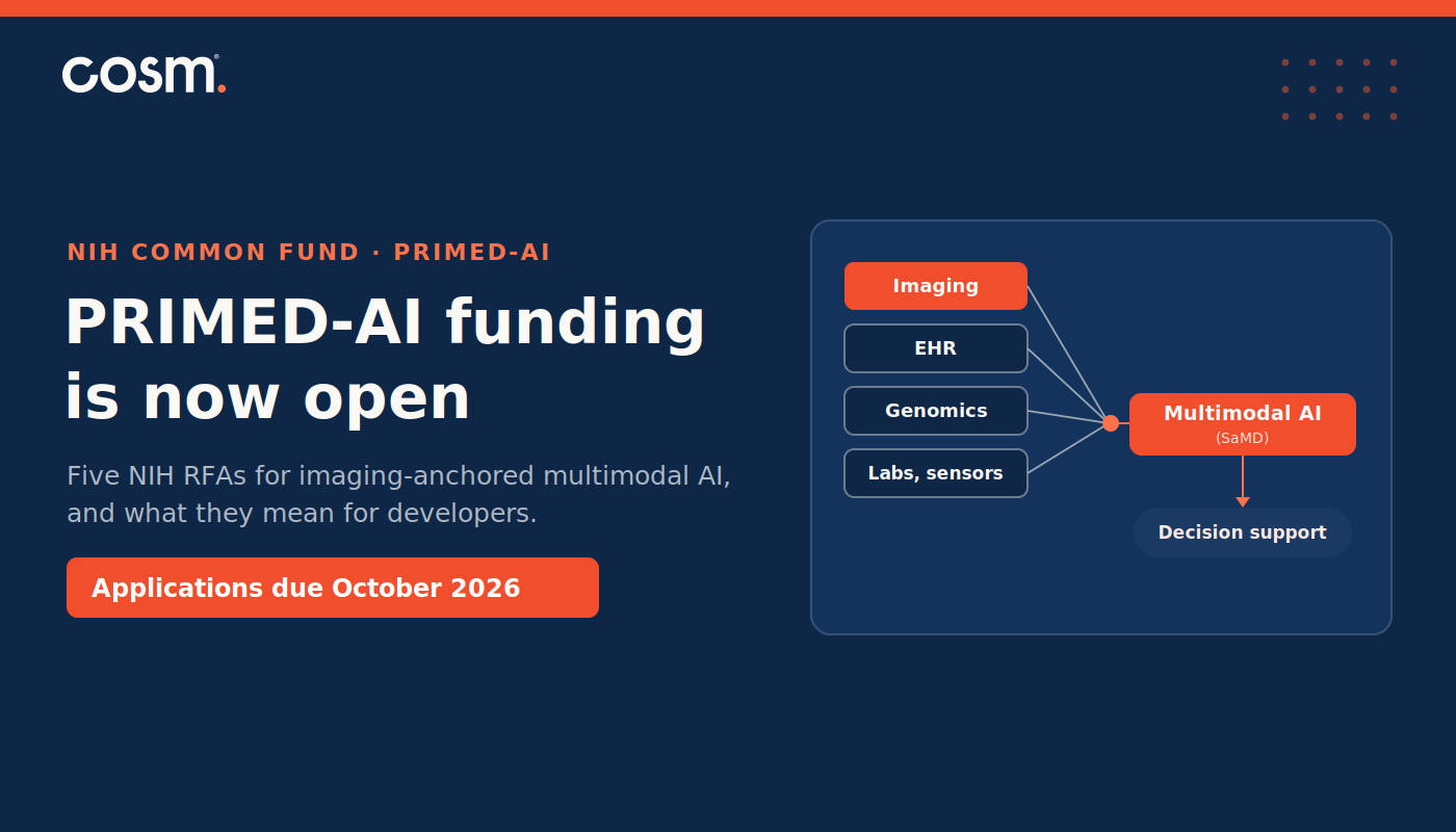 primed-ai image - NIH's New Funding Program Means for Multimodal AI Developers