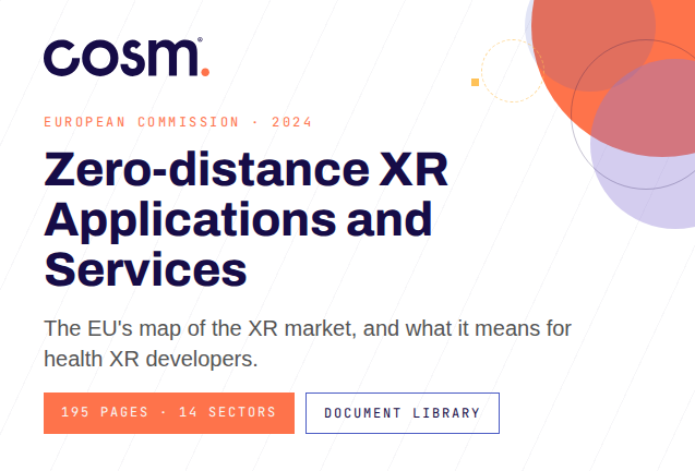 EU Commission report Zero-distance XR Applications and Services