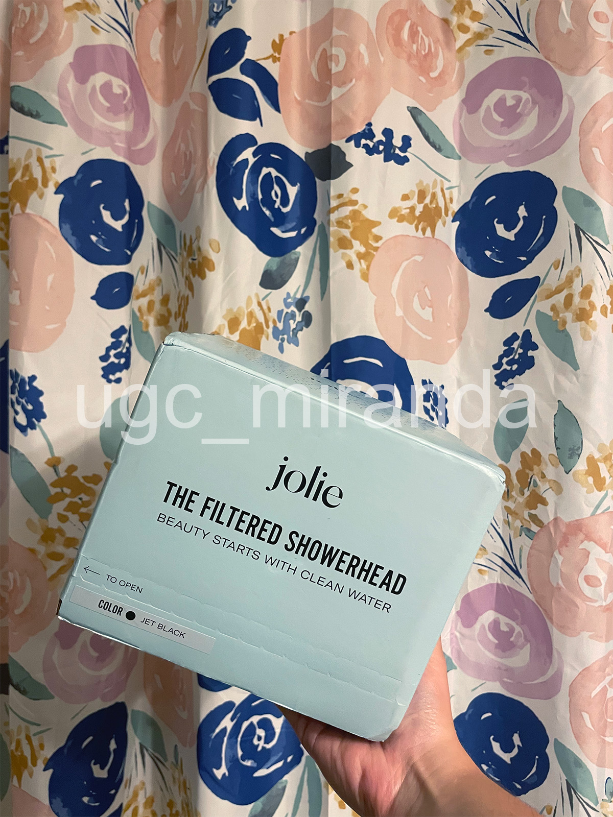 Miranda's Jolie showerhead