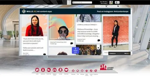 S&P globalvirtual event social media feed