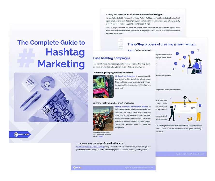 The Complete Guide to Hashtag Marketing ebook preview
