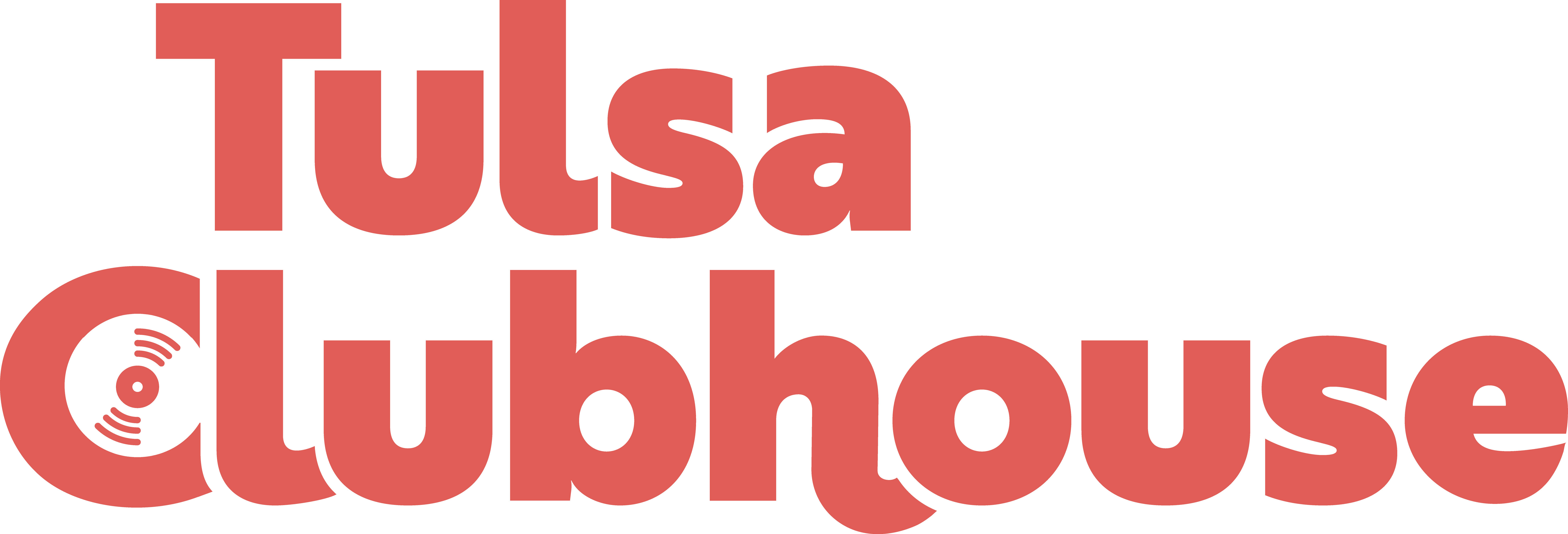 Tulsa Clubhouse Logo in Red