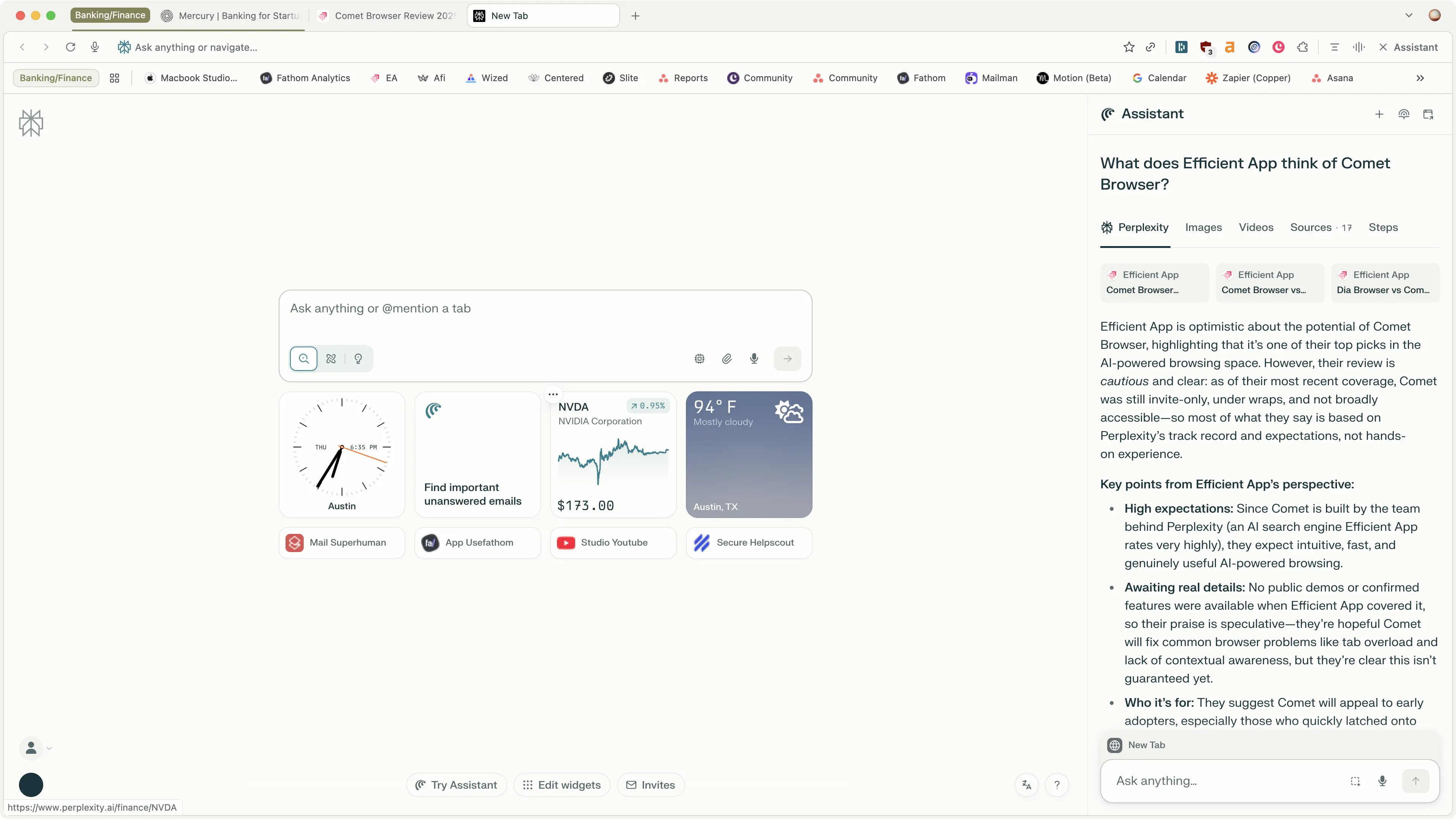 Comet Browser
