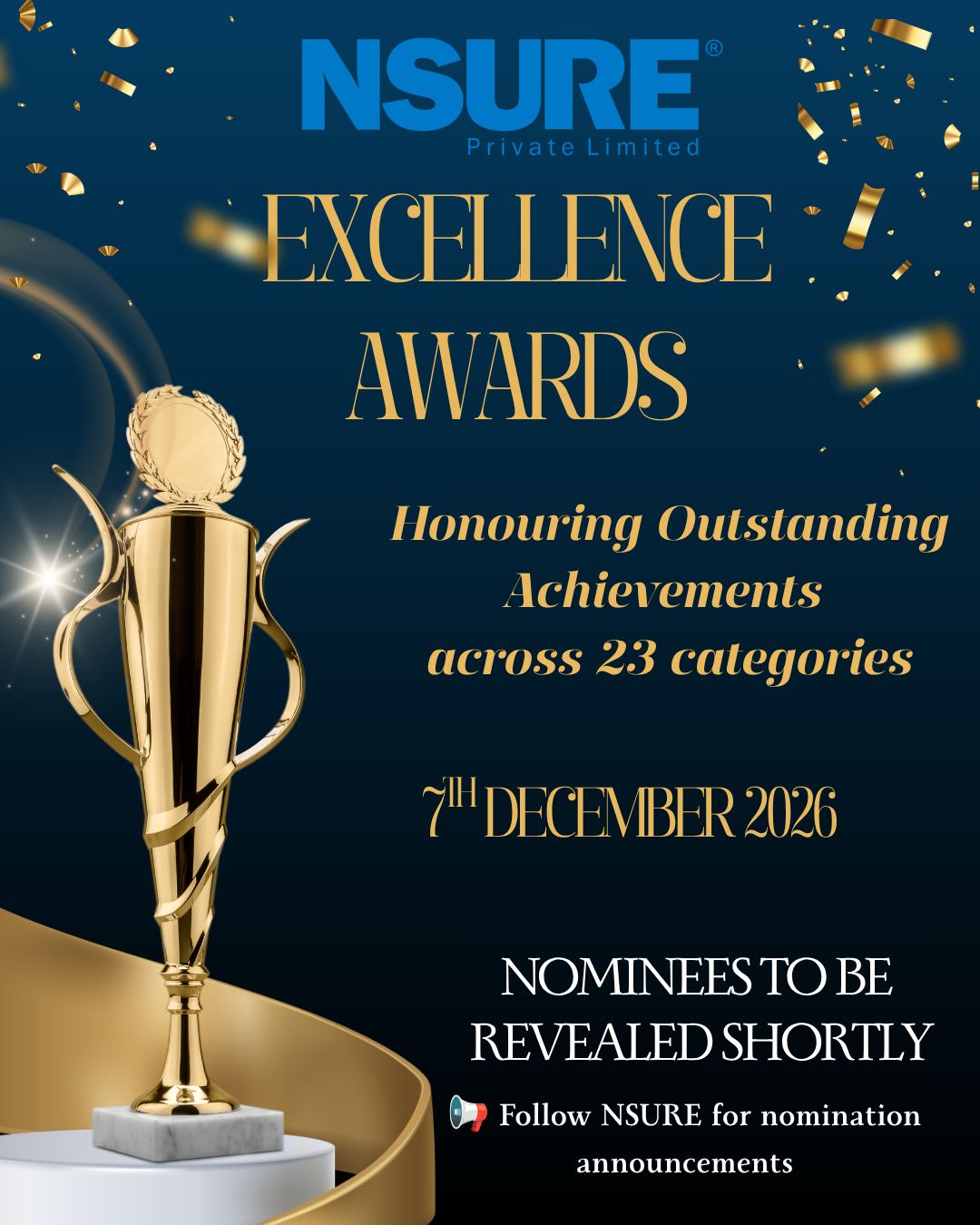 NSURE Excellence Awards: 2025-2026