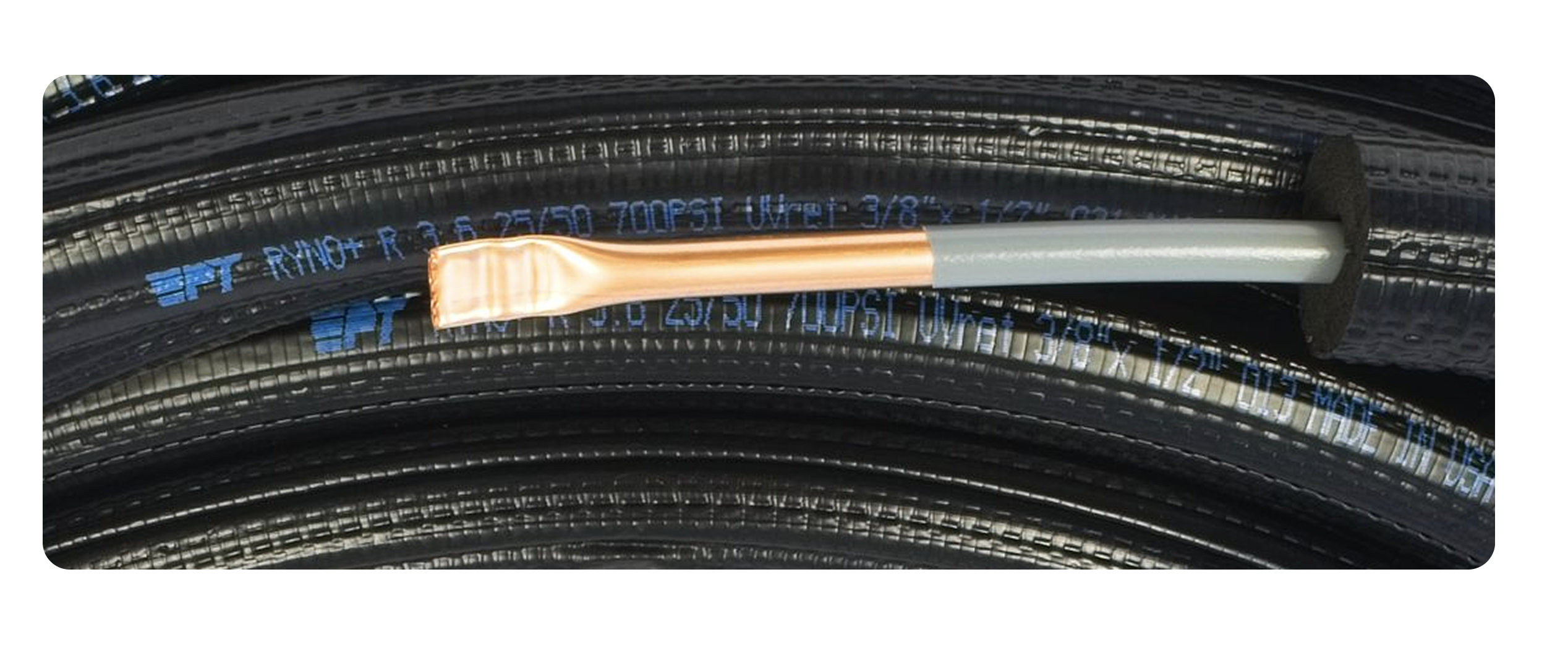 PT RYNO+ EPDM Insulated Copper Coils