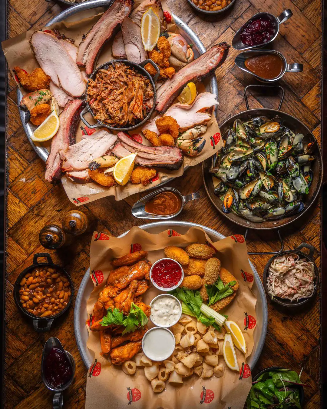 sharing platter