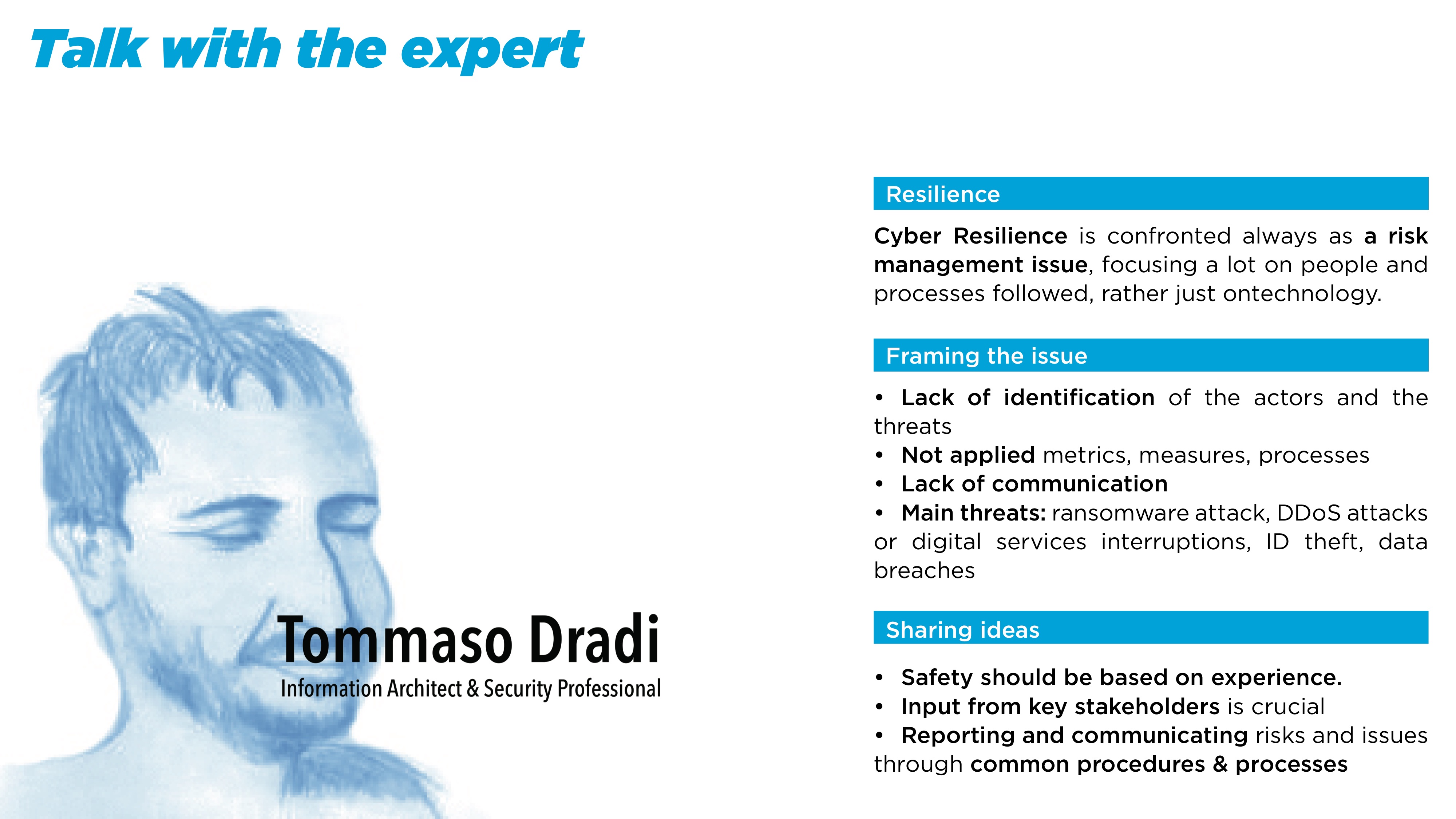 Expert 2 - IA & security professional - insights