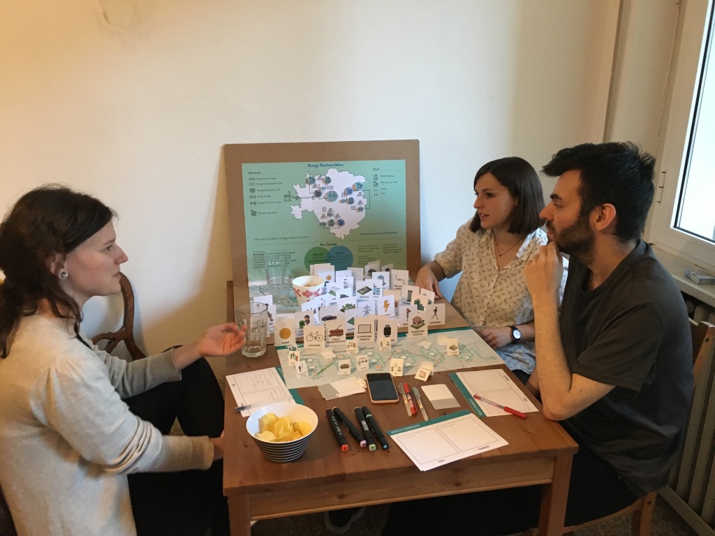 Co-design session with citizens