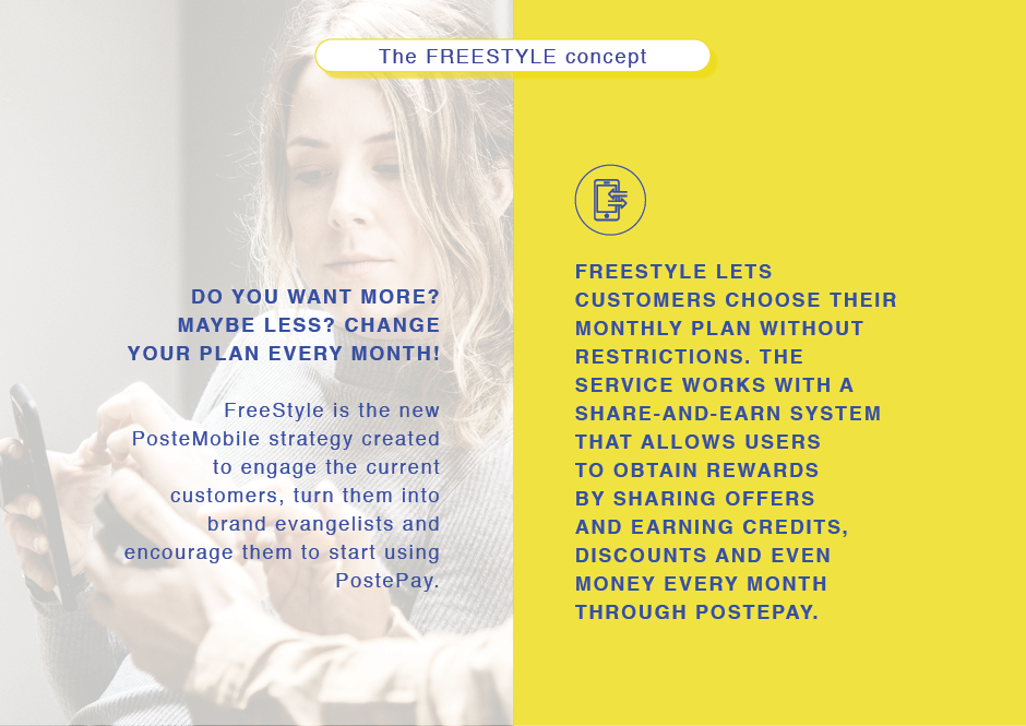 The new FREESTYLE concept for Poste Italiane