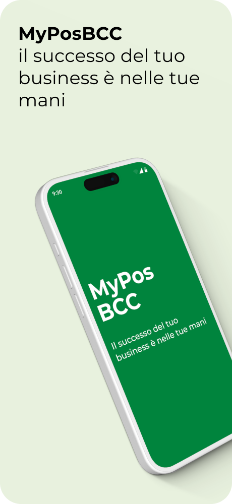 MyPos BCC initial screen