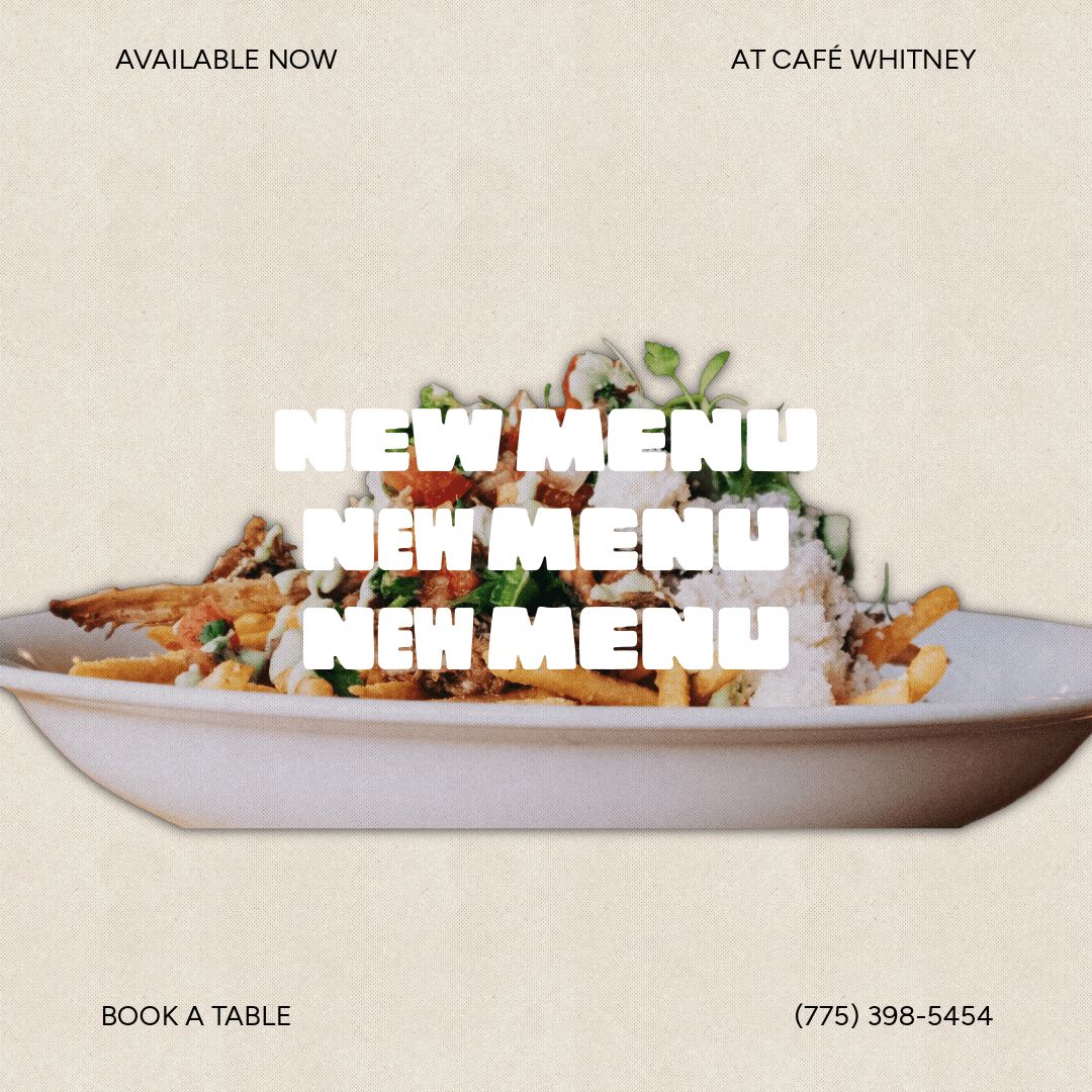 Café Whitney Spring Menu Launch Event 