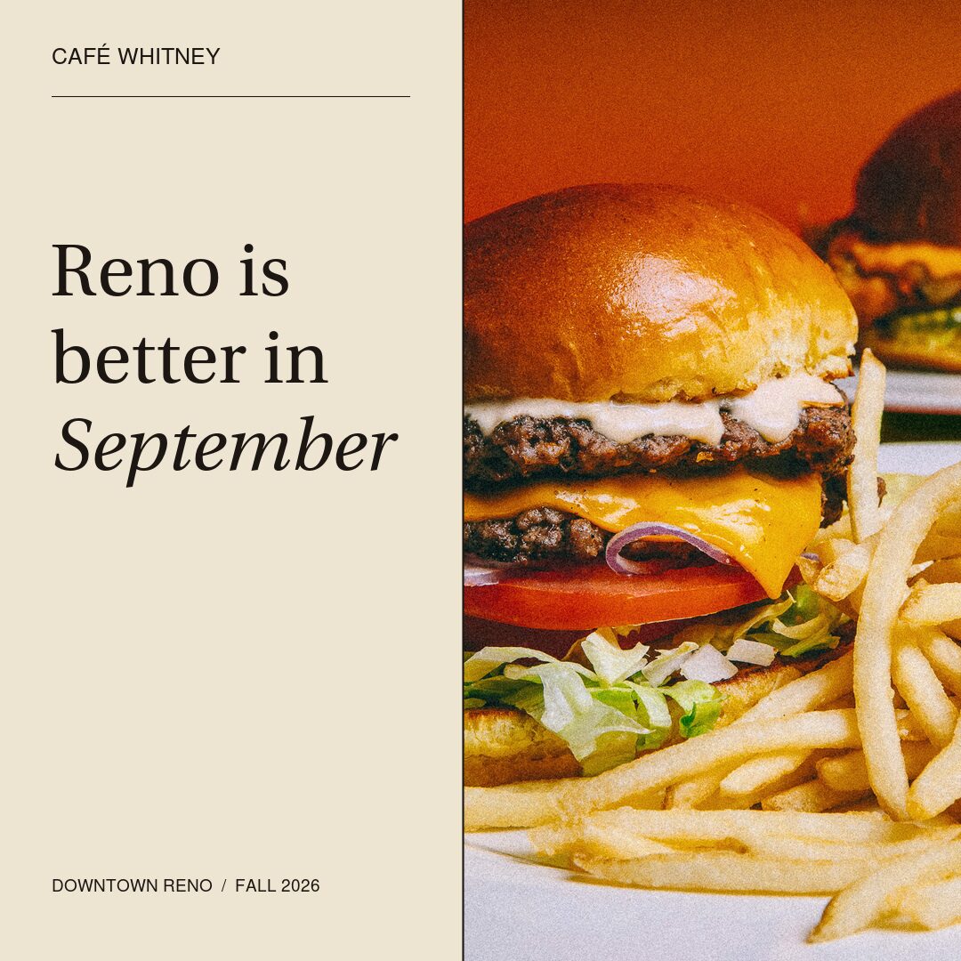 September in Downtown Reno | Fall Dining at Café Whitney