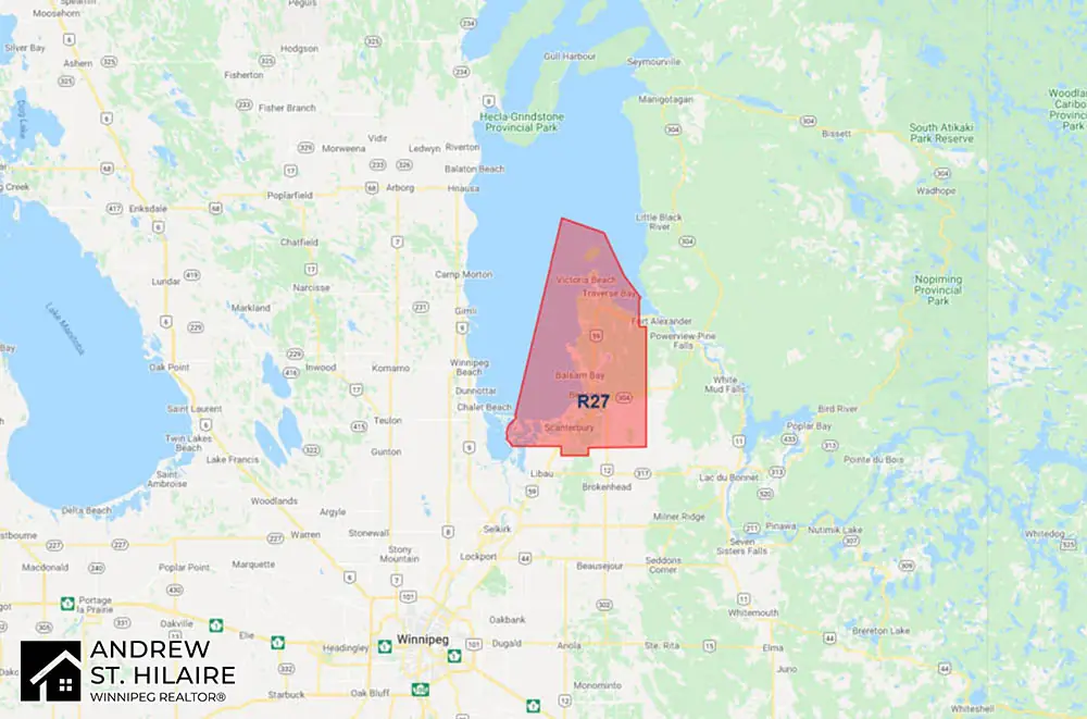 MLS® Map Winnipeg for R27 Area