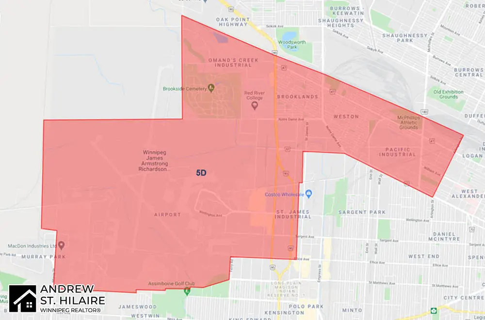 MLS® Map Winnipeg for 5D Area