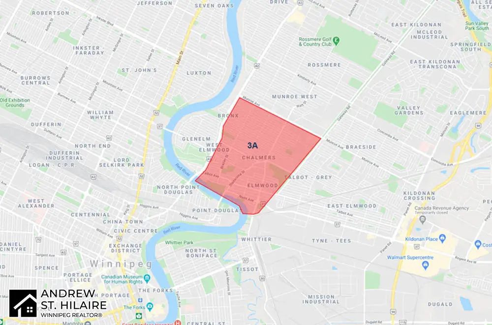 MLS® Map Winnipeg for 3A Area