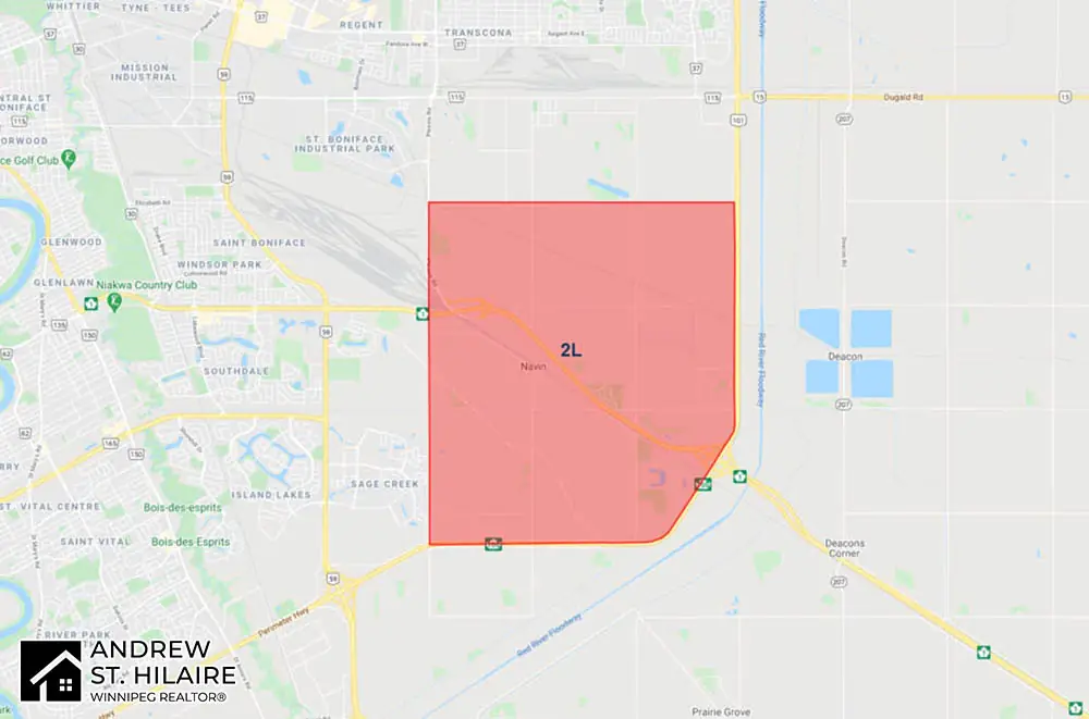 MLS® Map Winnipeg for 2L Area