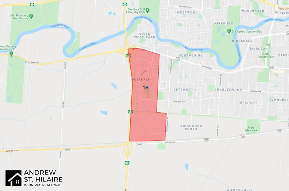 MLS® Map Winnipeg for 1H Area