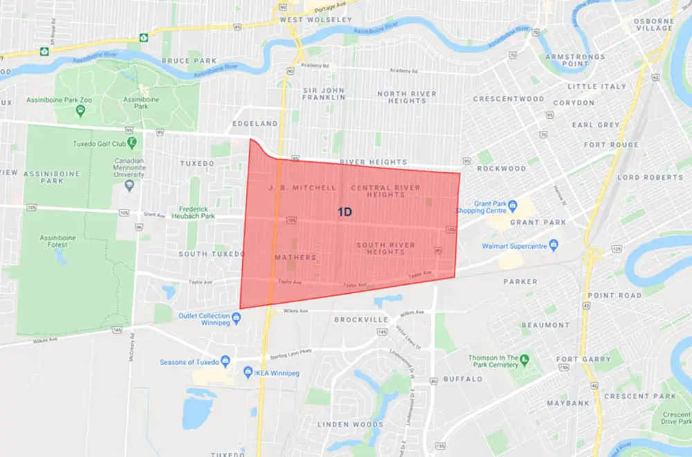 River Heights (1D) and River Heights South