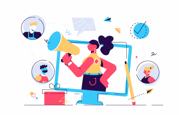 Promotion vector image