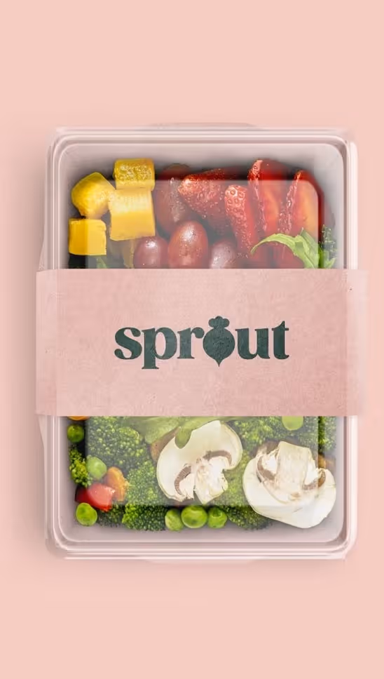 Salad container image