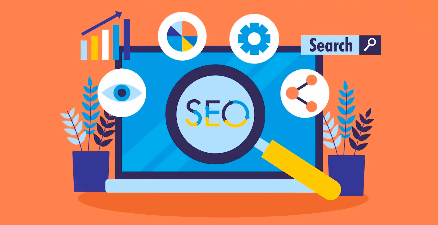 SEO vector image