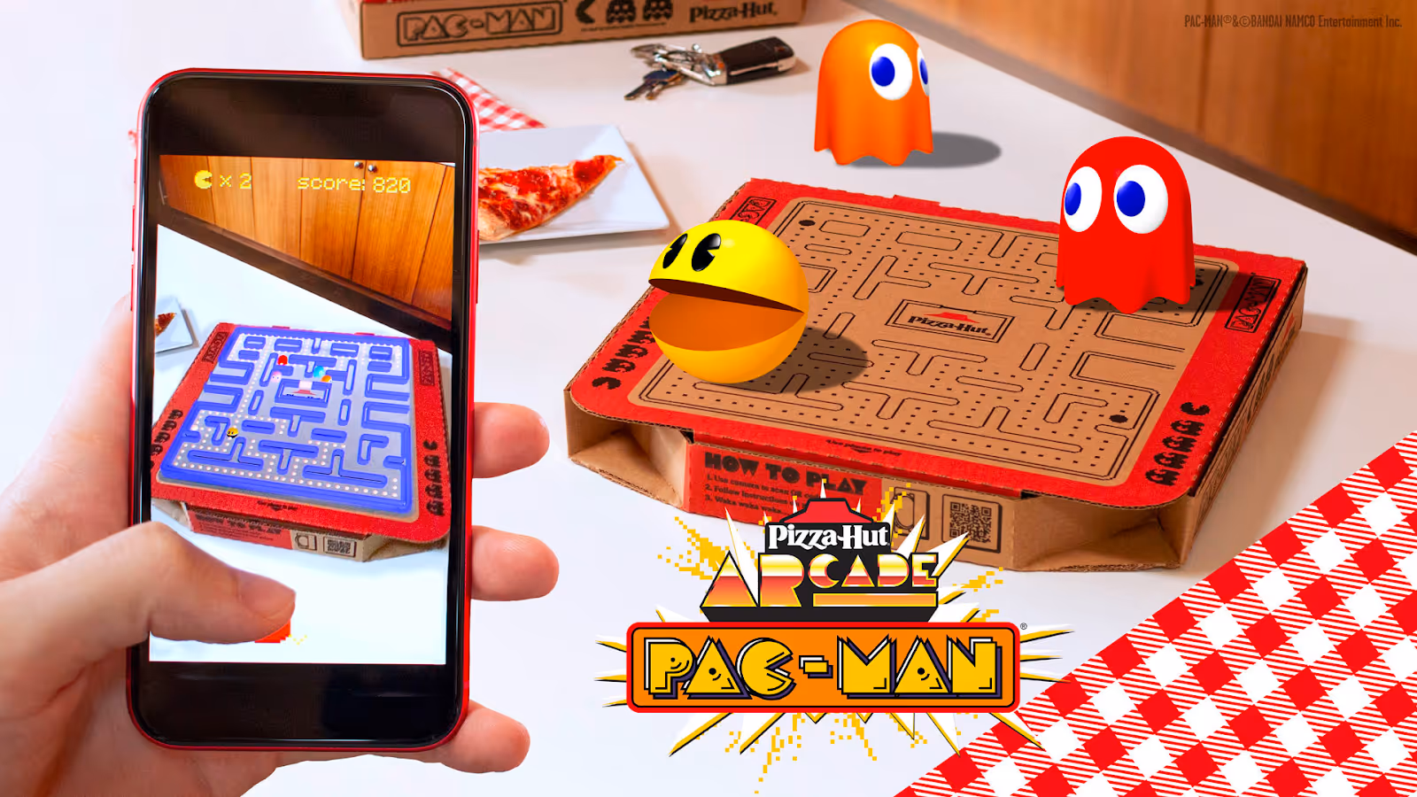 Retro pixels campaign for Pizza Hut