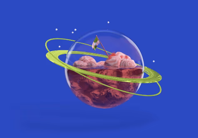 Surrealistic Spotify icon