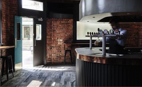 Front bar of flying duck hotel