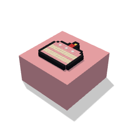 ケーキのビン