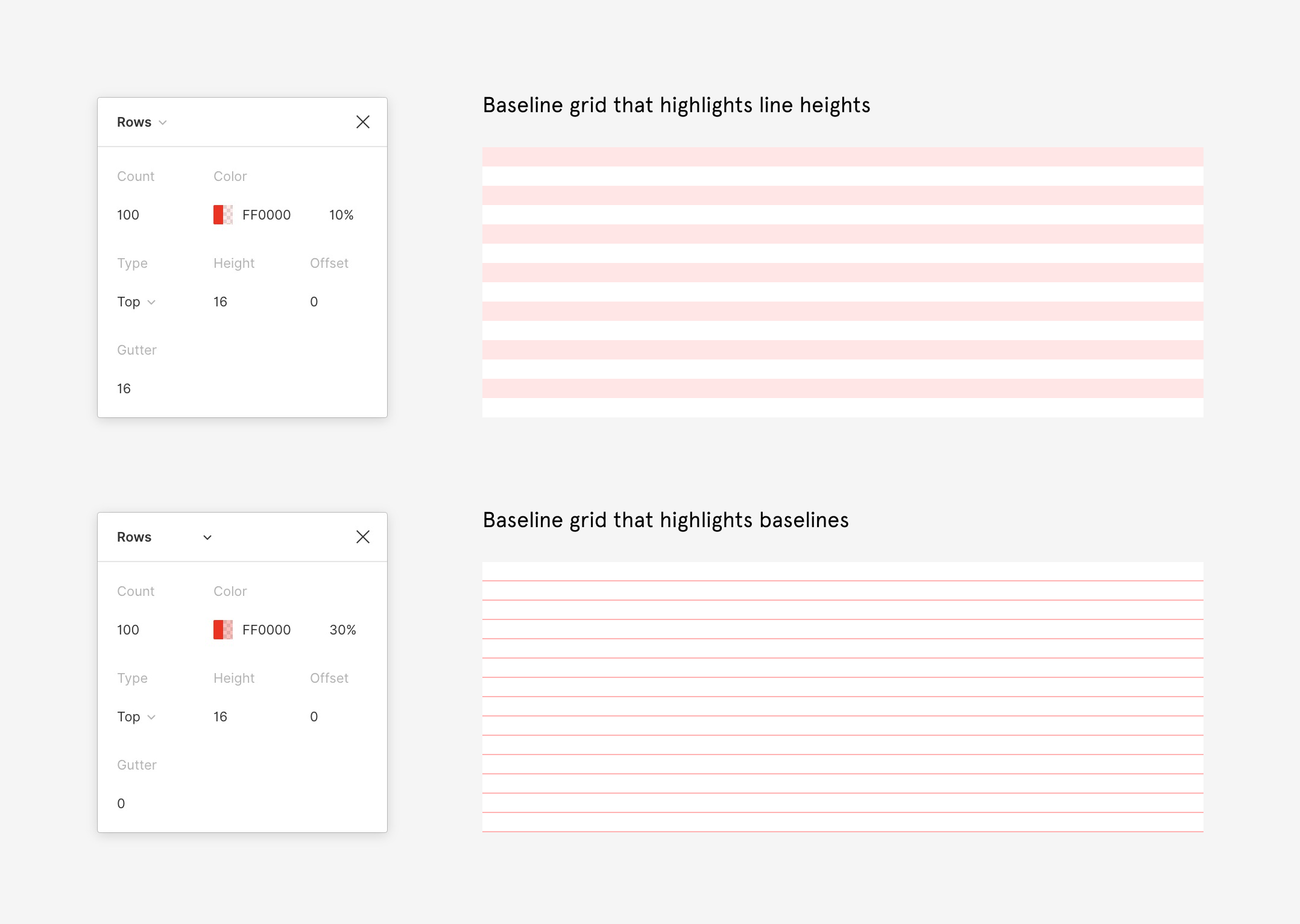 baseline grid layout design 