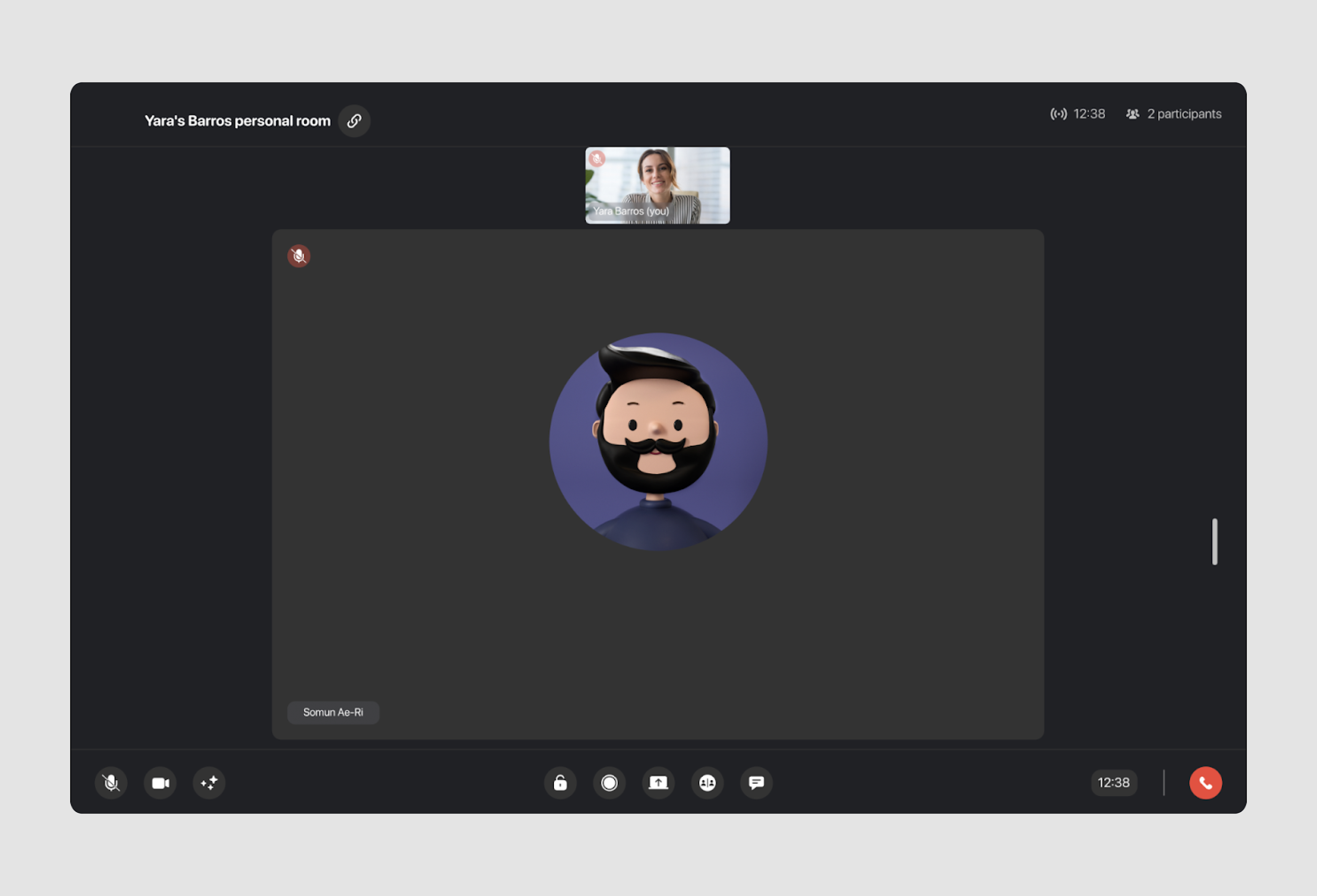 design of a video conferencing tool that rets rid of Zoom's UX flows