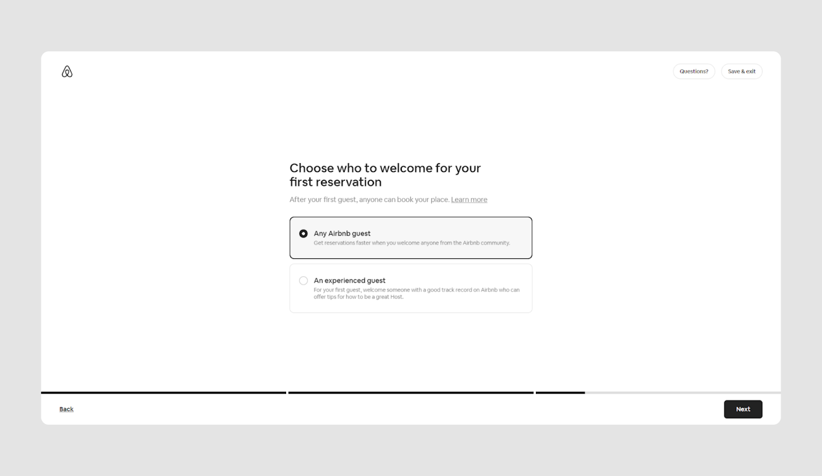 radio button design example