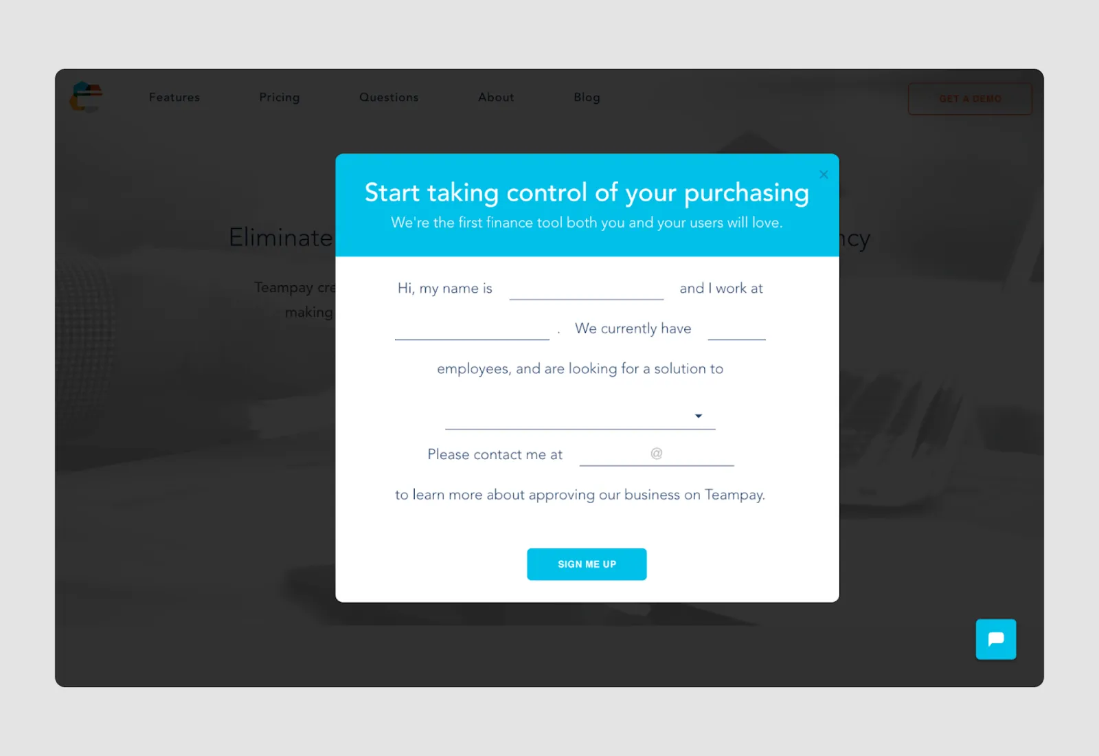 form design example
